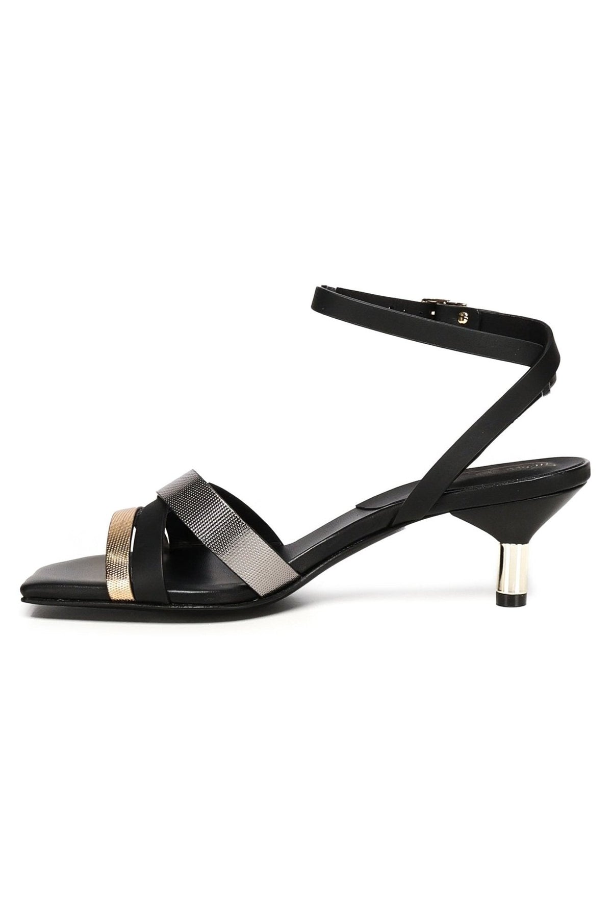 Lauren Sandals | Black - Giuliano Galiano | Handcrafted Luxury Sneakers Made In Italy