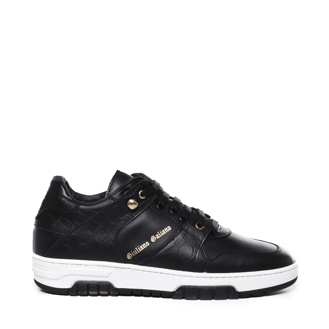 Legend Low | Black - Giuliano Galiano | Handcrafted Luxury Sneakers Made In Italy