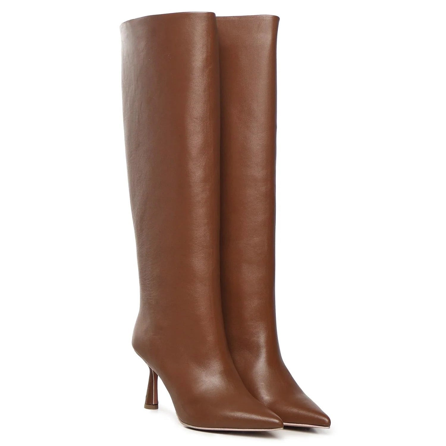 Lisa Boots | Camel - Giuliano Galiano | Handcrafted Luxury Sneakers Made In Italy