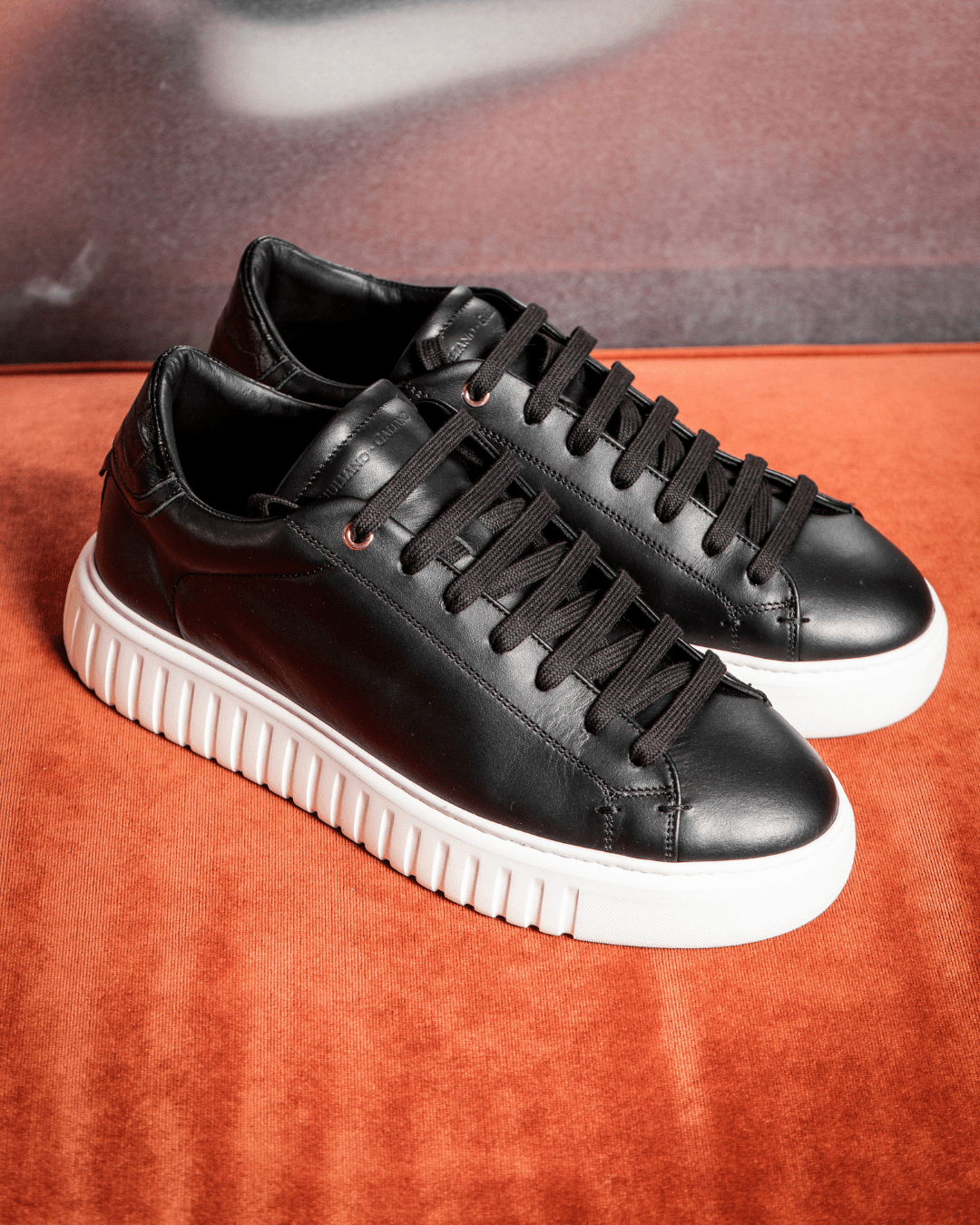 Mars | Black - Giuliano Galiano | Handcrafted Luxury Sneakers Made In Italy