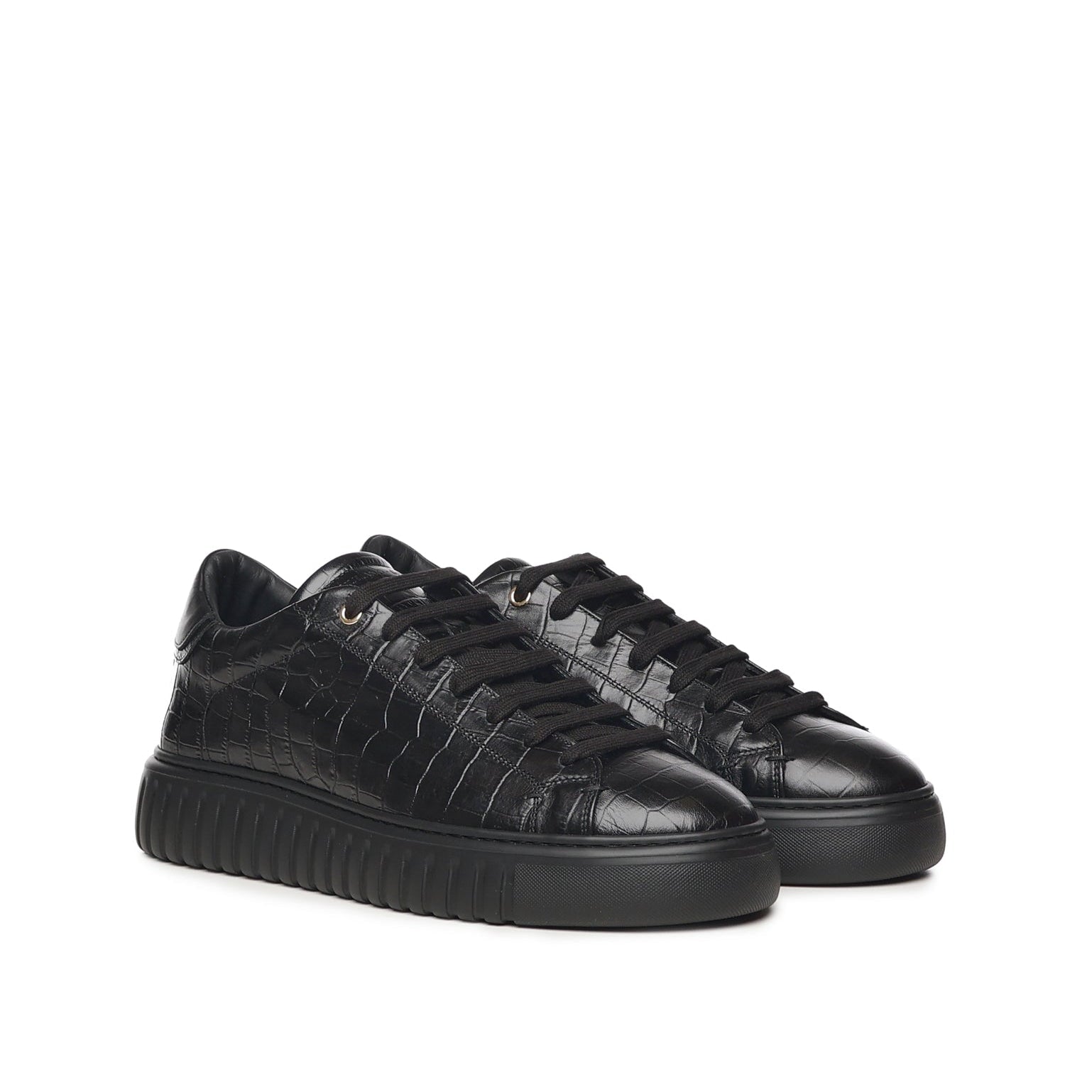 Mars | Crock leather | Black - Giuliano Galiano | Handcrafted
