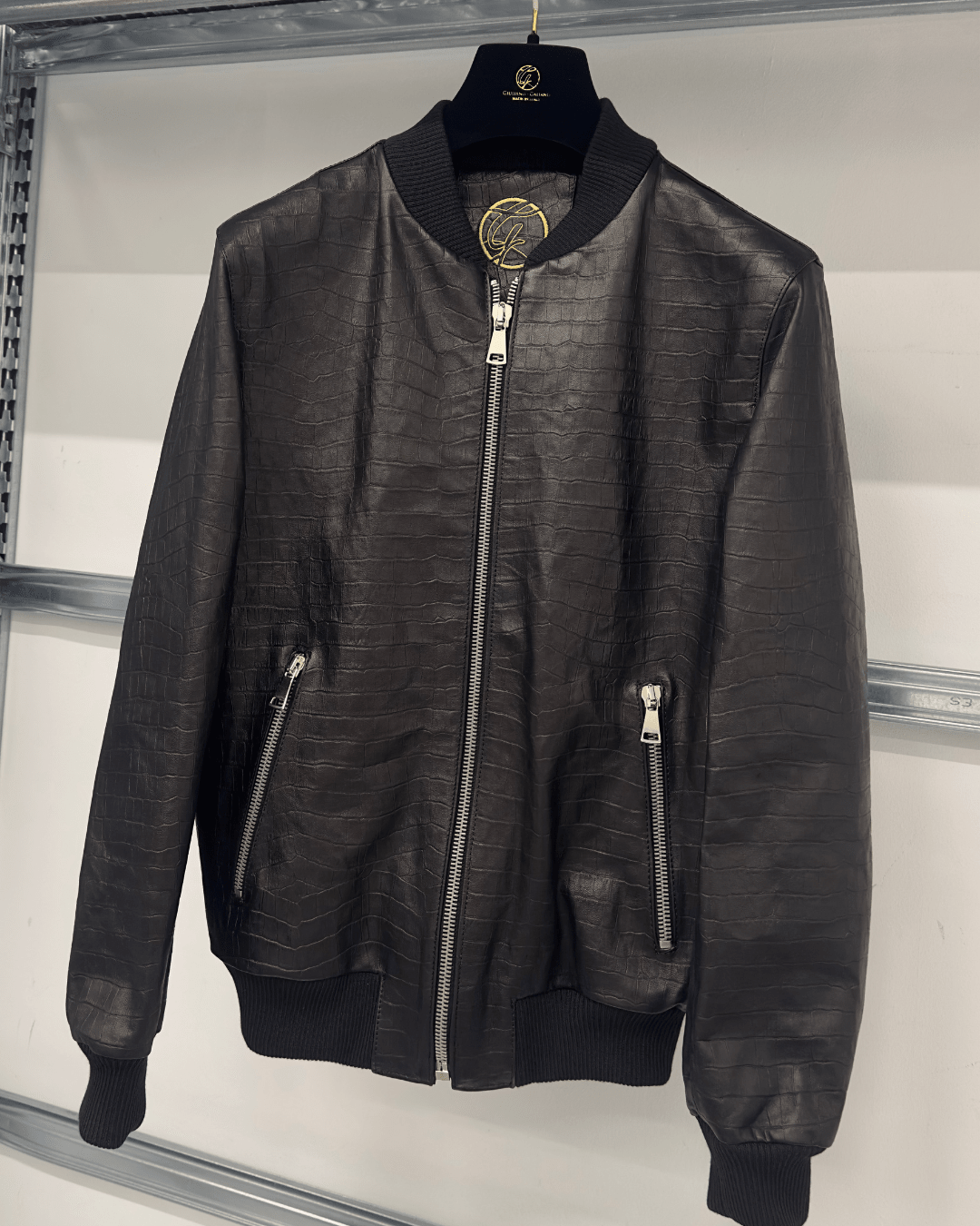 Miami Vice Bomber Croc - Giuliano Galiano | Handcrafted Luxury Sneakers Made In Italy