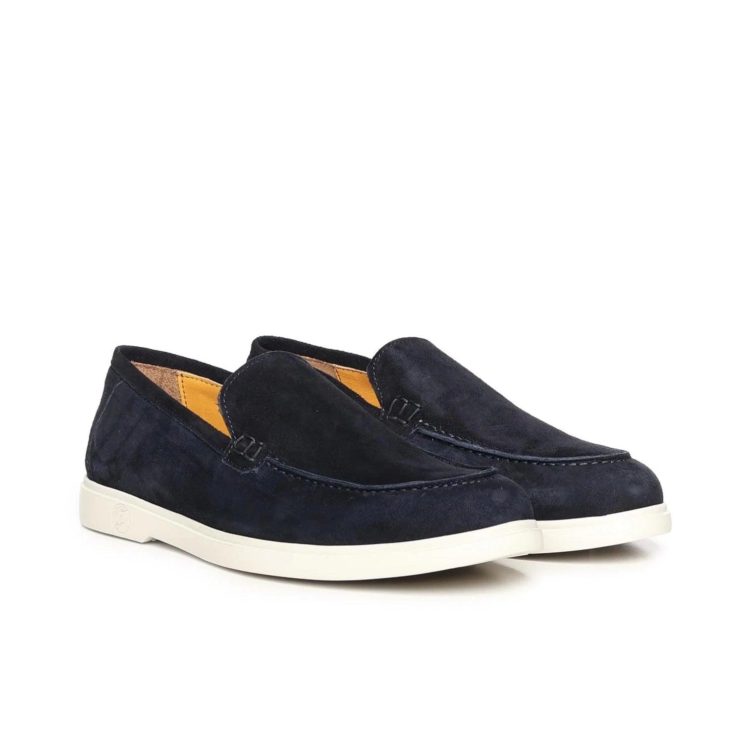 Mocassins | Blue | Luxe Suede - Giuliano Galiano | Handcrafted Luxury Sneakers Made In Italy