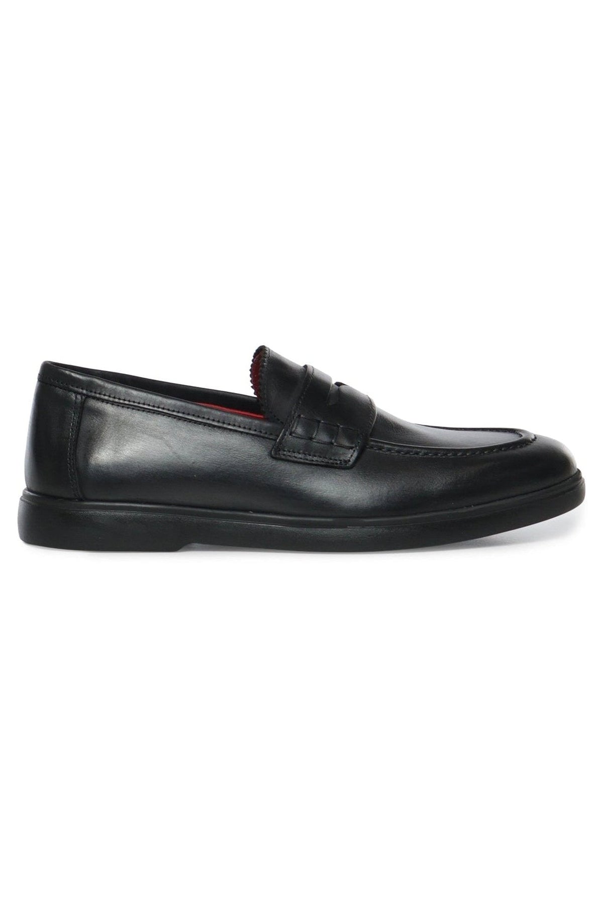 Mocassins Madrid | Black | Leather - Giuliano Galiano | Handcrafted Luxury Sneakers Made In Italy