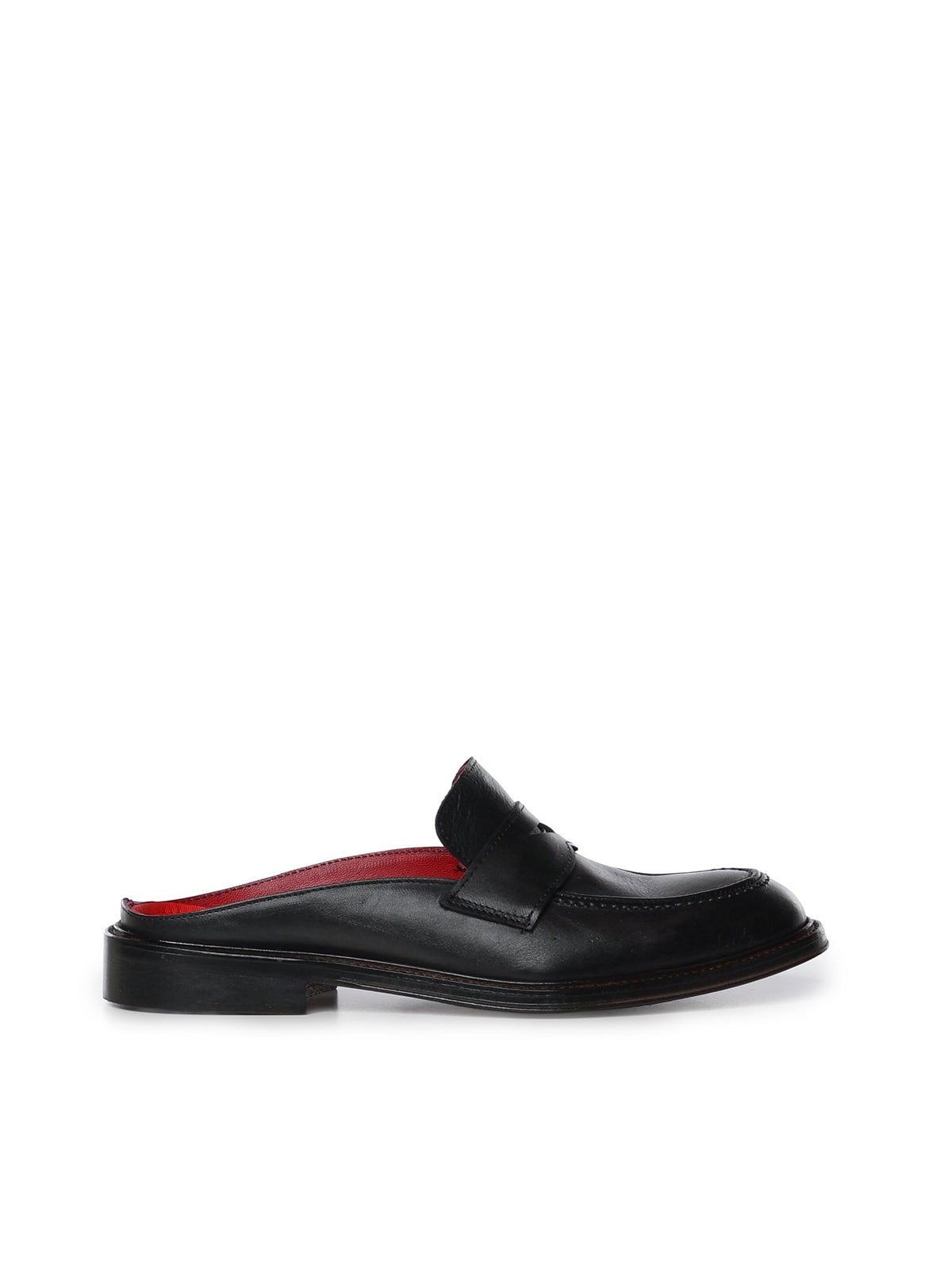 Mules Ellis | Black - Giuliano Galiano | Handcrafted Luxury Sneakers Made In Italy