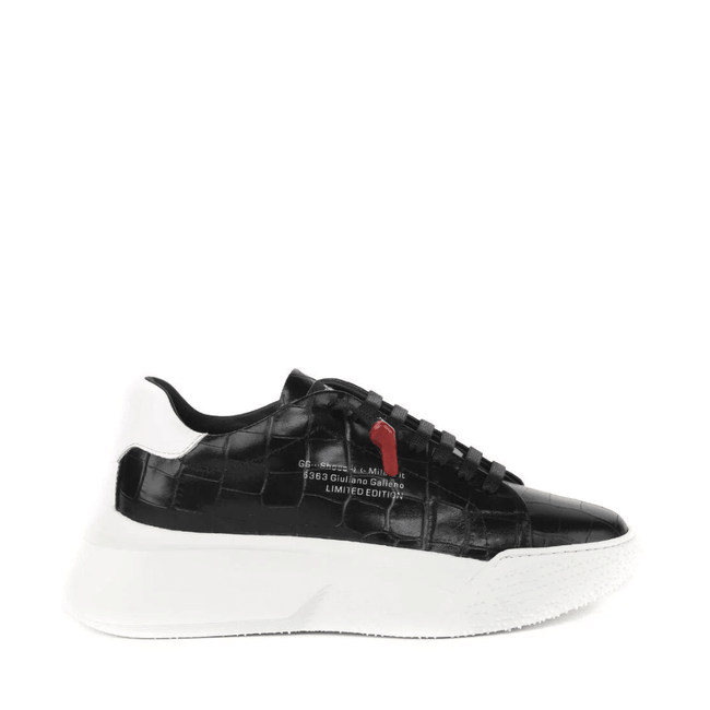 Nemesis Black | Black Croc Style | Woman