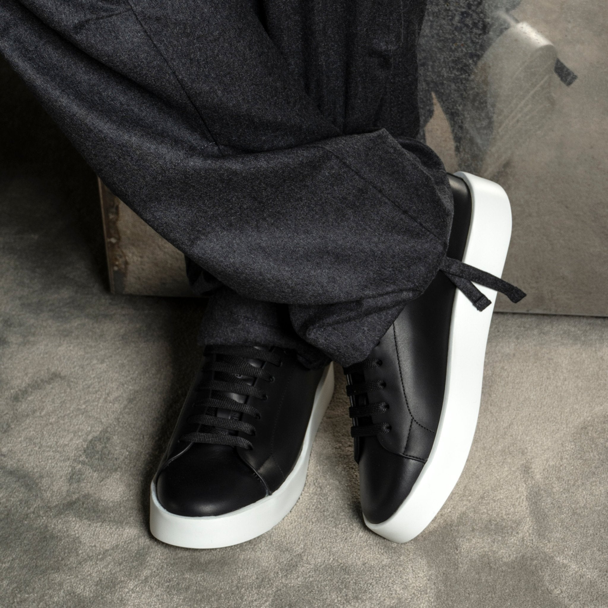 Nemesis | Black & Gold - Giuliano Galiano | Handcrafted Luxury Sneakers Made In Italy