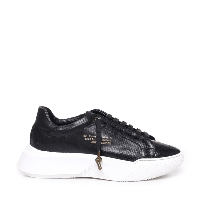 Nemesis | Black python leather