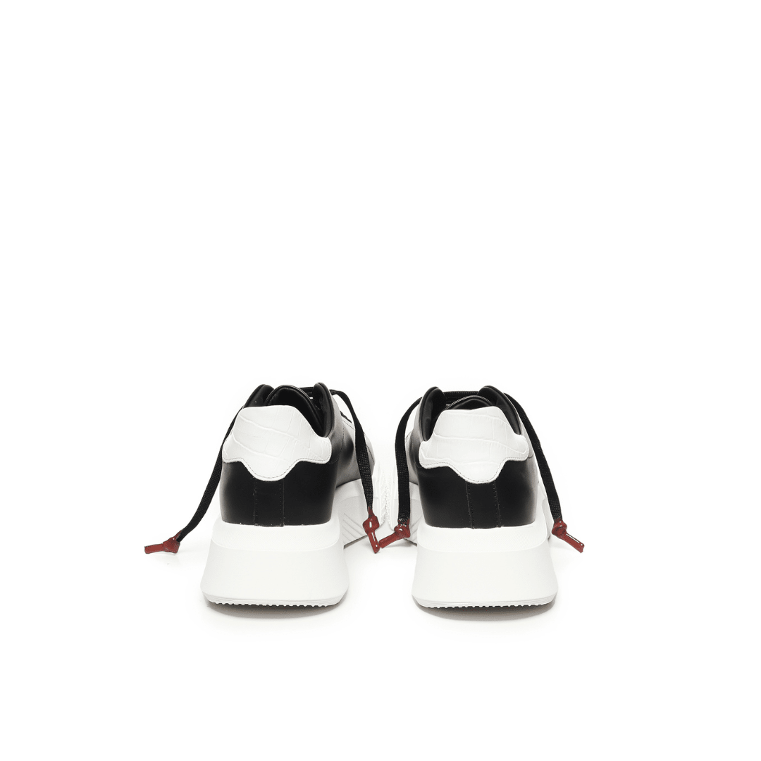 Nemesis | Black & White - Giuliano Galiano | Handcrafted Luxury Sneakers Made In Italy