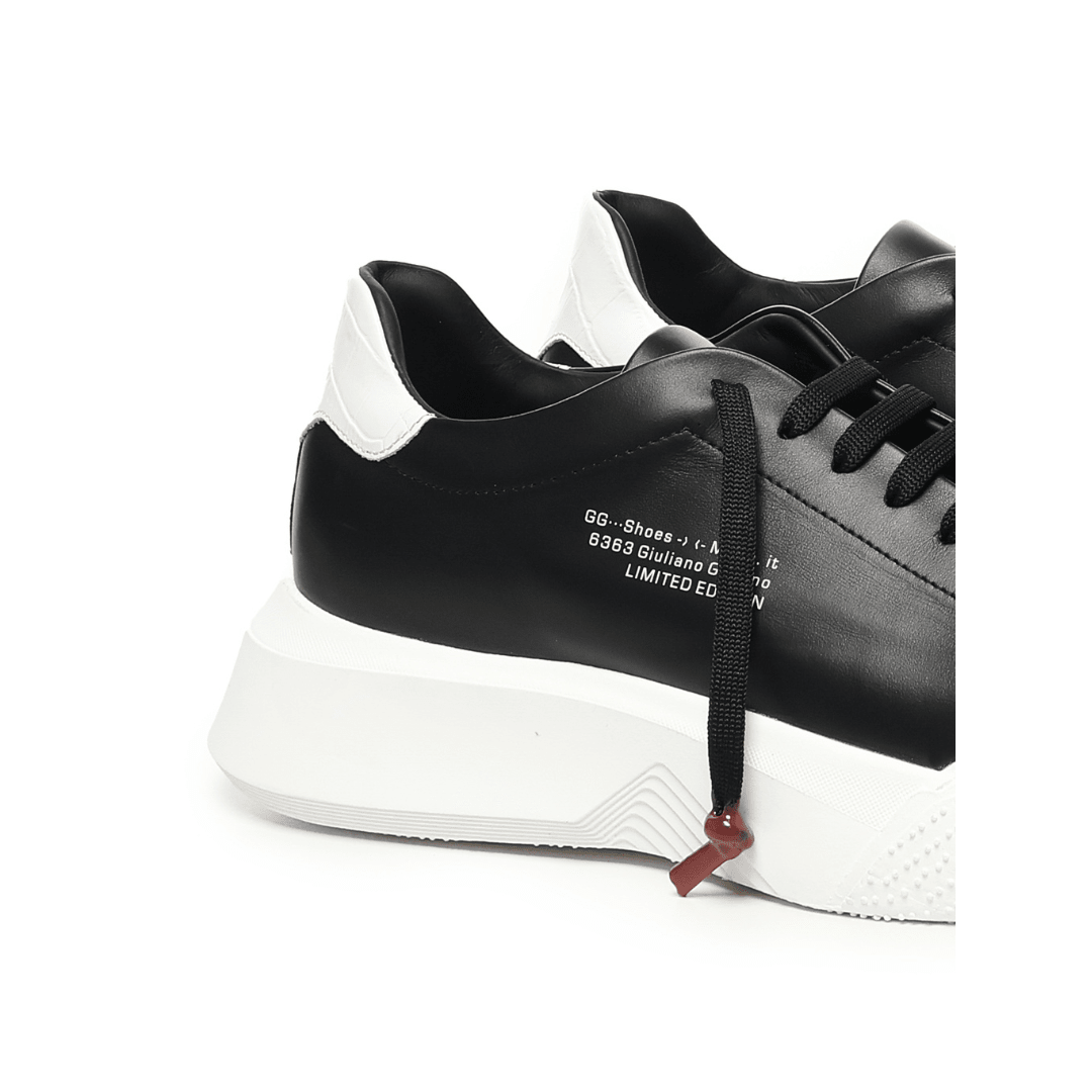 Nemesis | Black & White - Giuliano Galiano | Handcrafted Luxury Sneakers Made In Italy