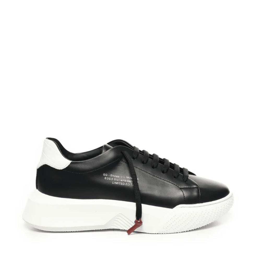 Nemesis | Black & White - Giuliano Galiano | Handcrafted Luxury Sneakers Made In Italy