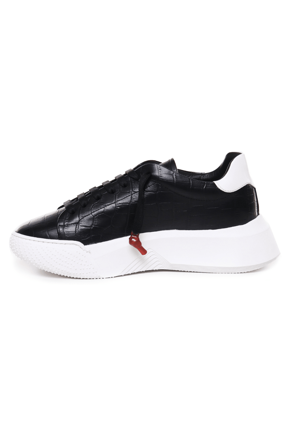 Nemesis | Croc Black - Giuliano Galiano | Handcrafted Luxury Sneakers Made In Italy