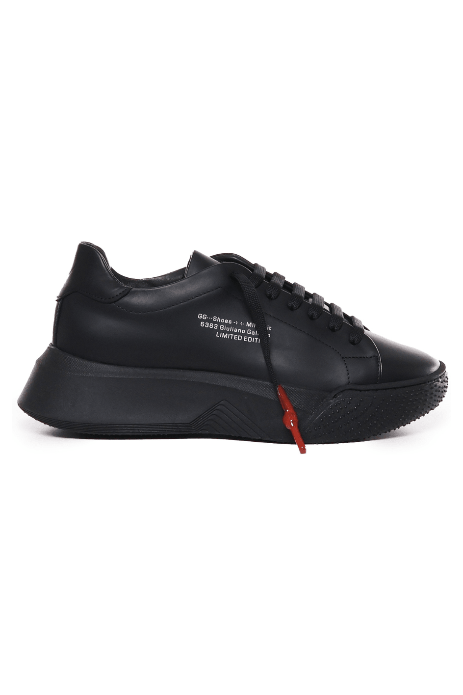 Nemesis Total Black - Giuliano Galiano | Handcrafted Luxury Sneakers Made In Italy