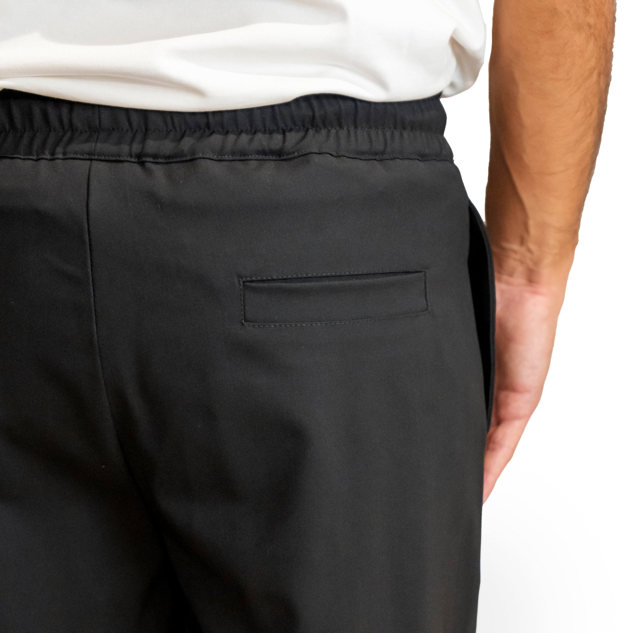 Pants fresh | Black - Giuliano Galiano | Handcrafted Luxury Sneakers Made In Italy