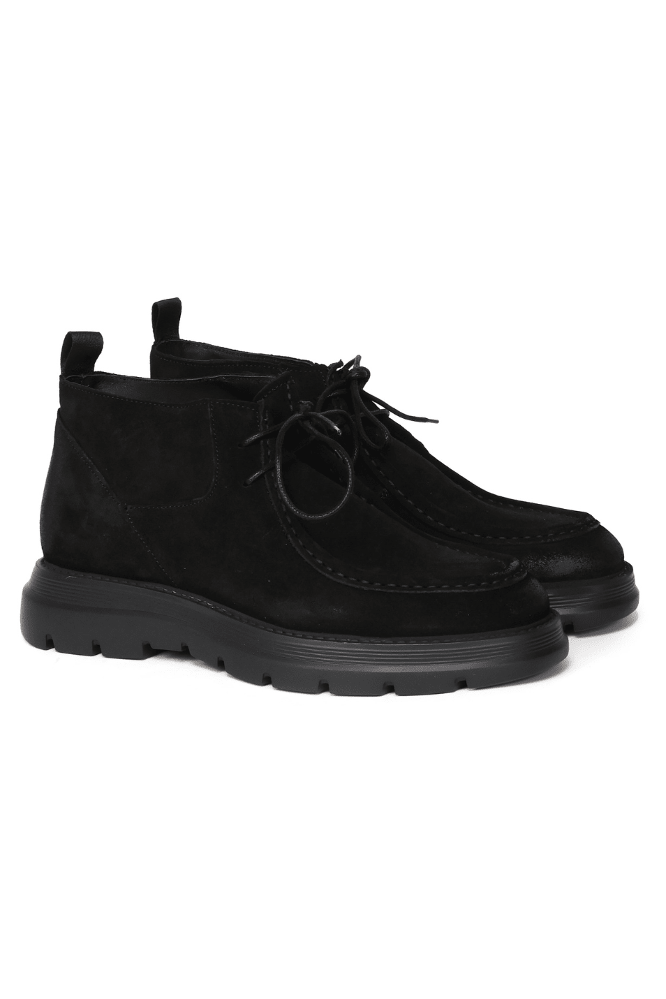 Polacchine Caviar | Black | In suede - Giuliano Galiano | Handcrafted Luxury Sneakers Made In Italy