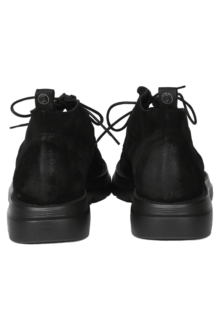 Polacchine Caviar | Black | In suede - Giuliano Galiano | Handcrafted Luxury Sneakers Made In Italy