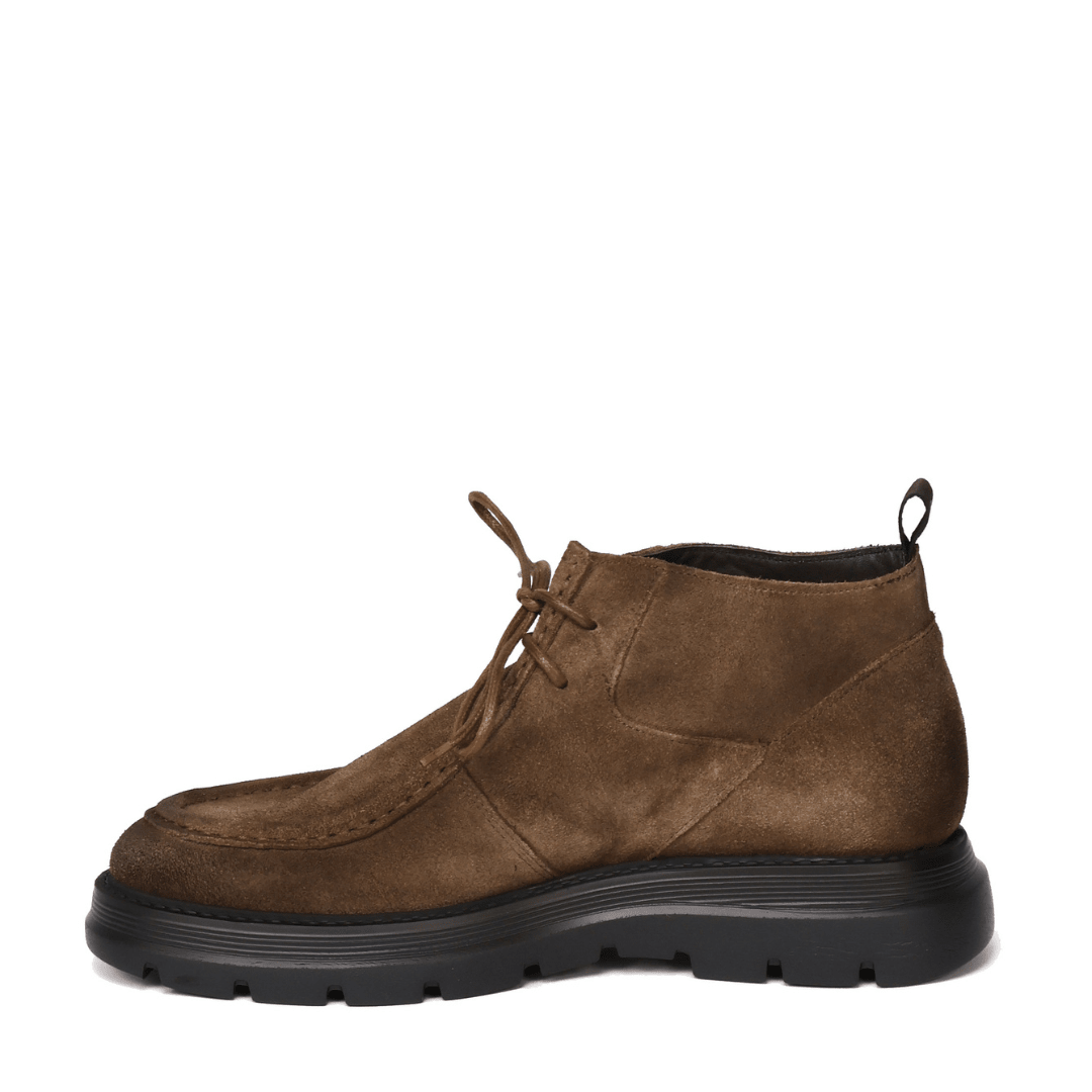 Polacchine Caviar | Brown | In suede - Giuliano Galiano | Handcrafted Luxury Sneakers Made In Italy