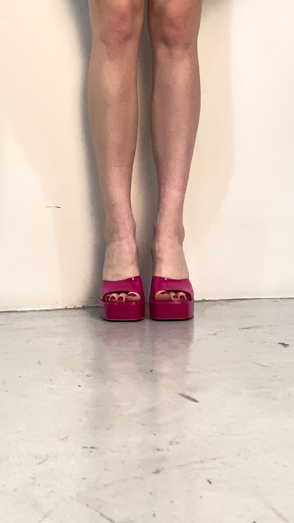 Mules Charlie | Pelle | Very Pink