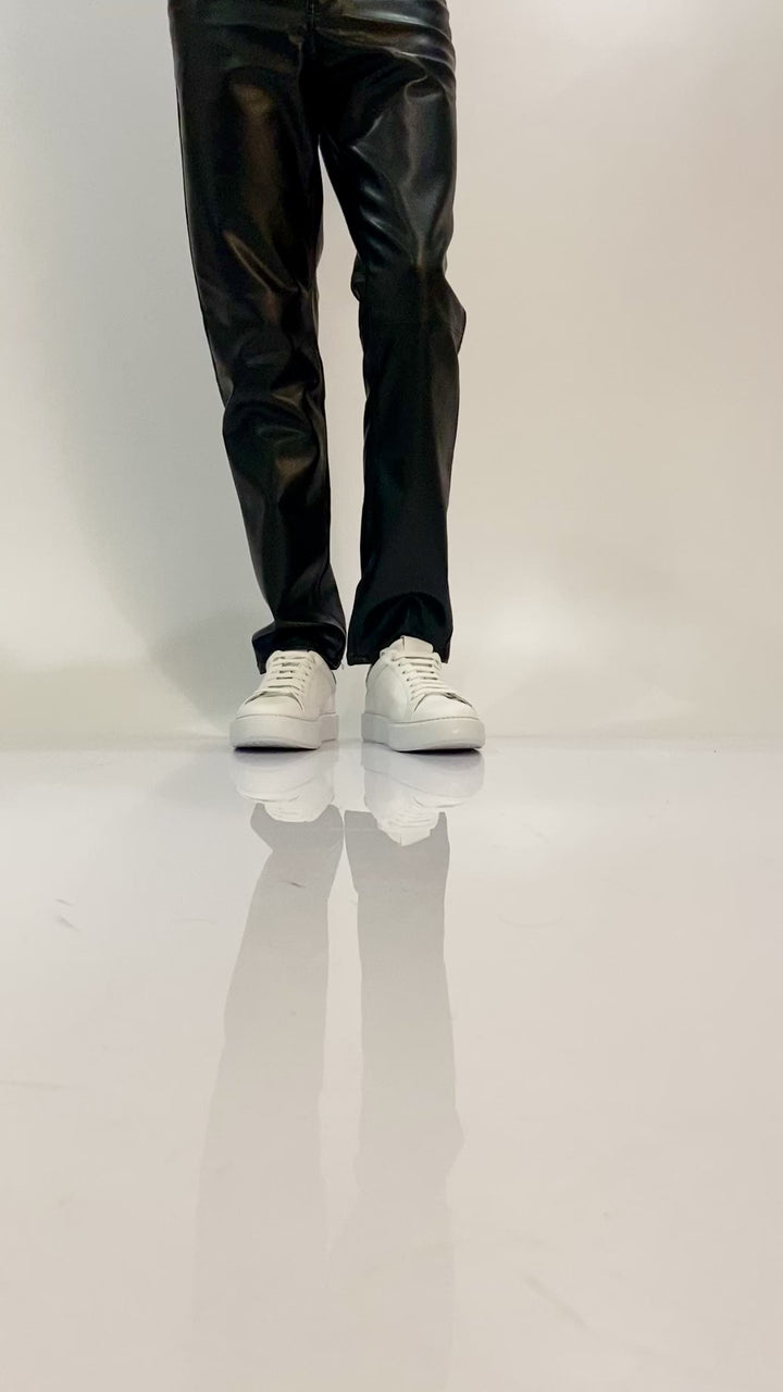 Fire | White Leather