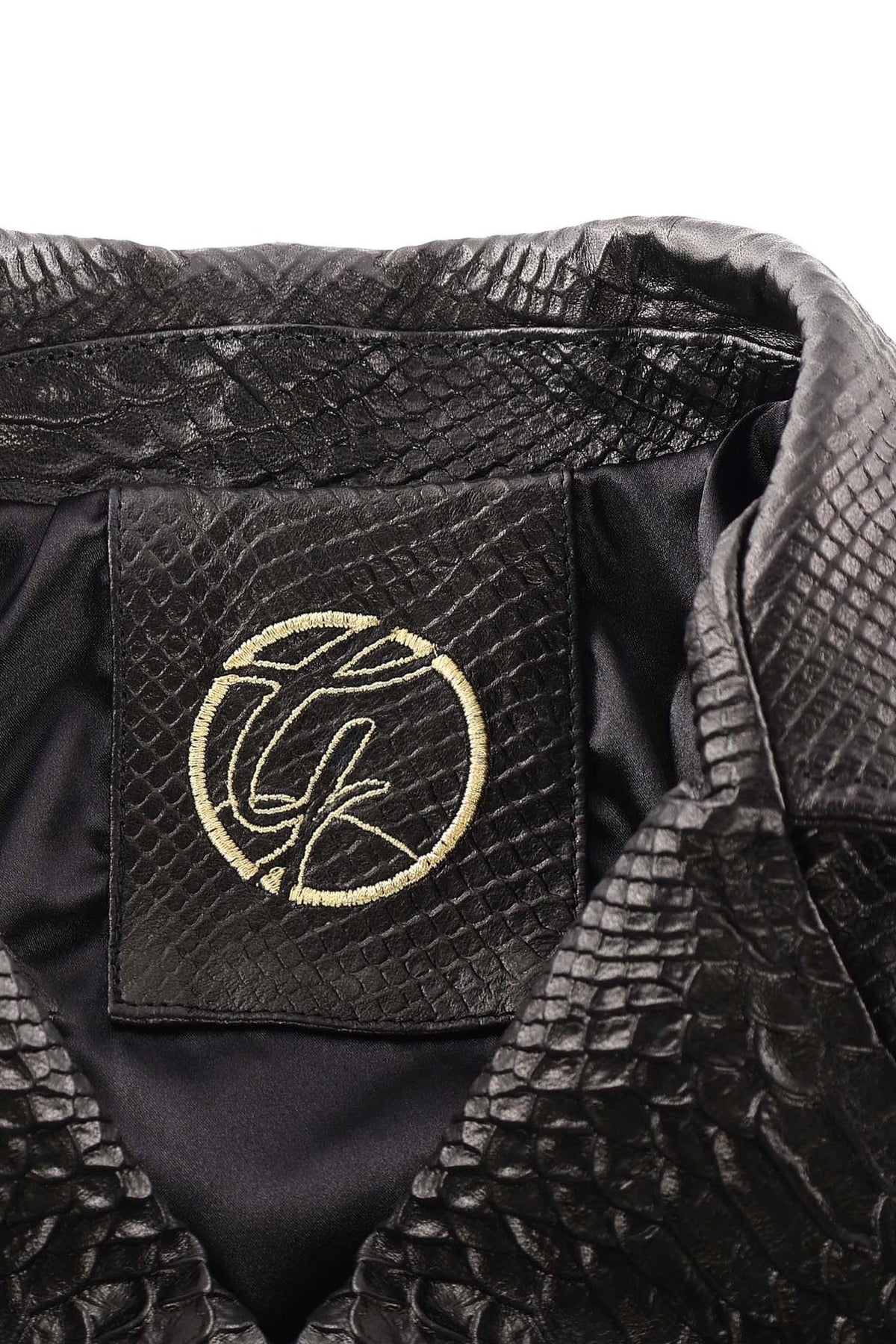 Push It leather jacket - Giuliano Galiano | Handcrafted Luxury Sneakers Made In Italy