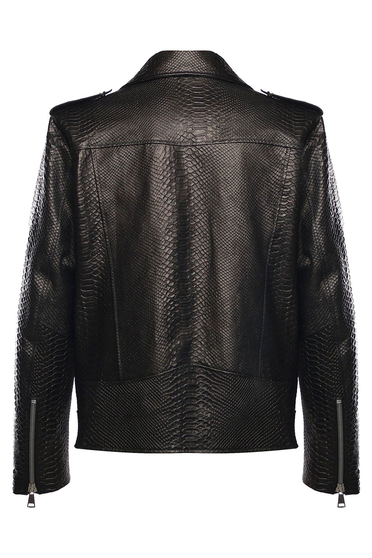 Push It leather jacket - Giuliano Galiano | Handcrafted Luxury Sneakers Made In Italy