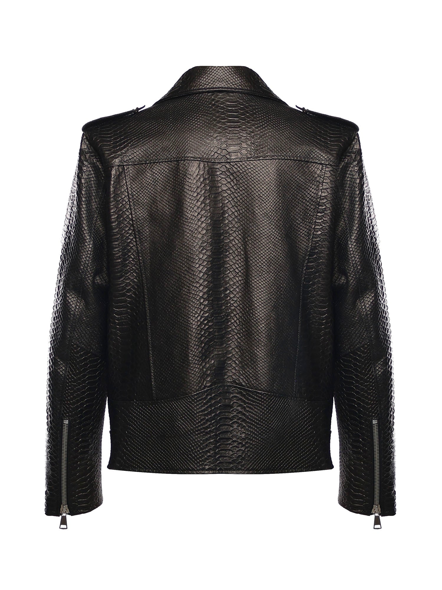 Push It leather jacket - Giuliano Galiano | Handcrafted Luxury Sneakers Made In Italy