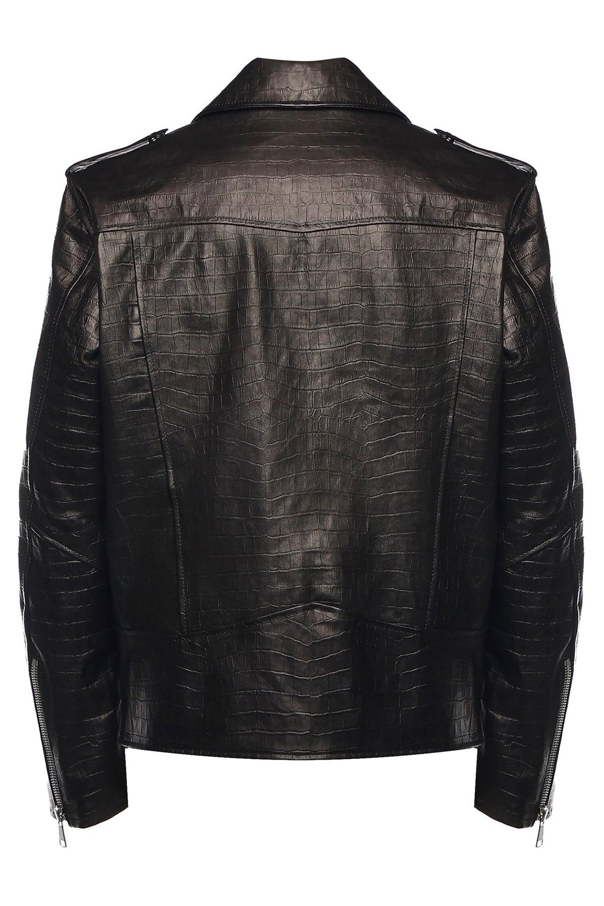 Push It leather jacket - Giuliano Galiano | Handcrafted Luxury Sneakers Made In Italy
