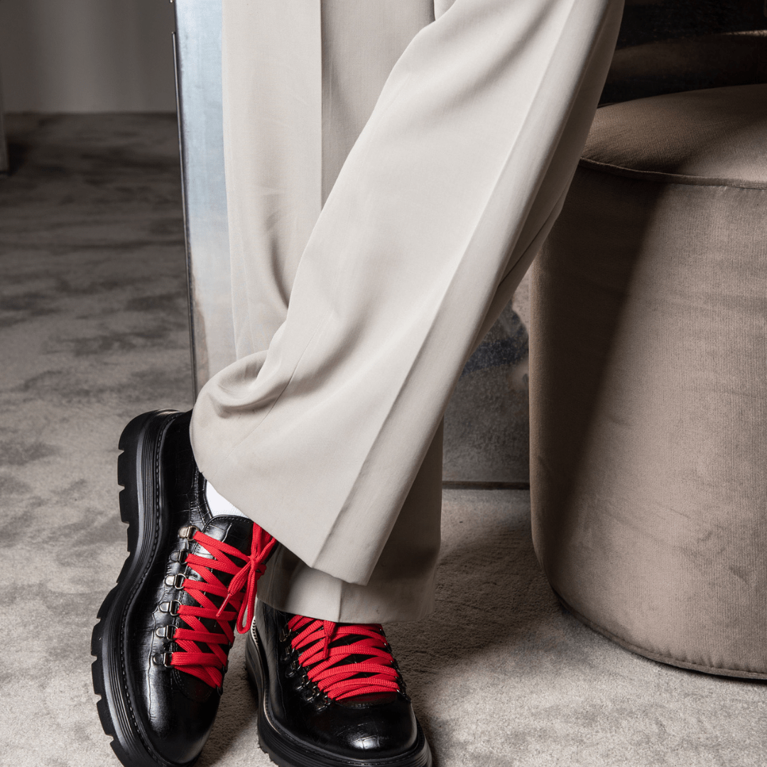 Pyso Mocassins | Black | Leather - Giuliano Galiano | Handcrafted Luxury Sneakers Made In Italy