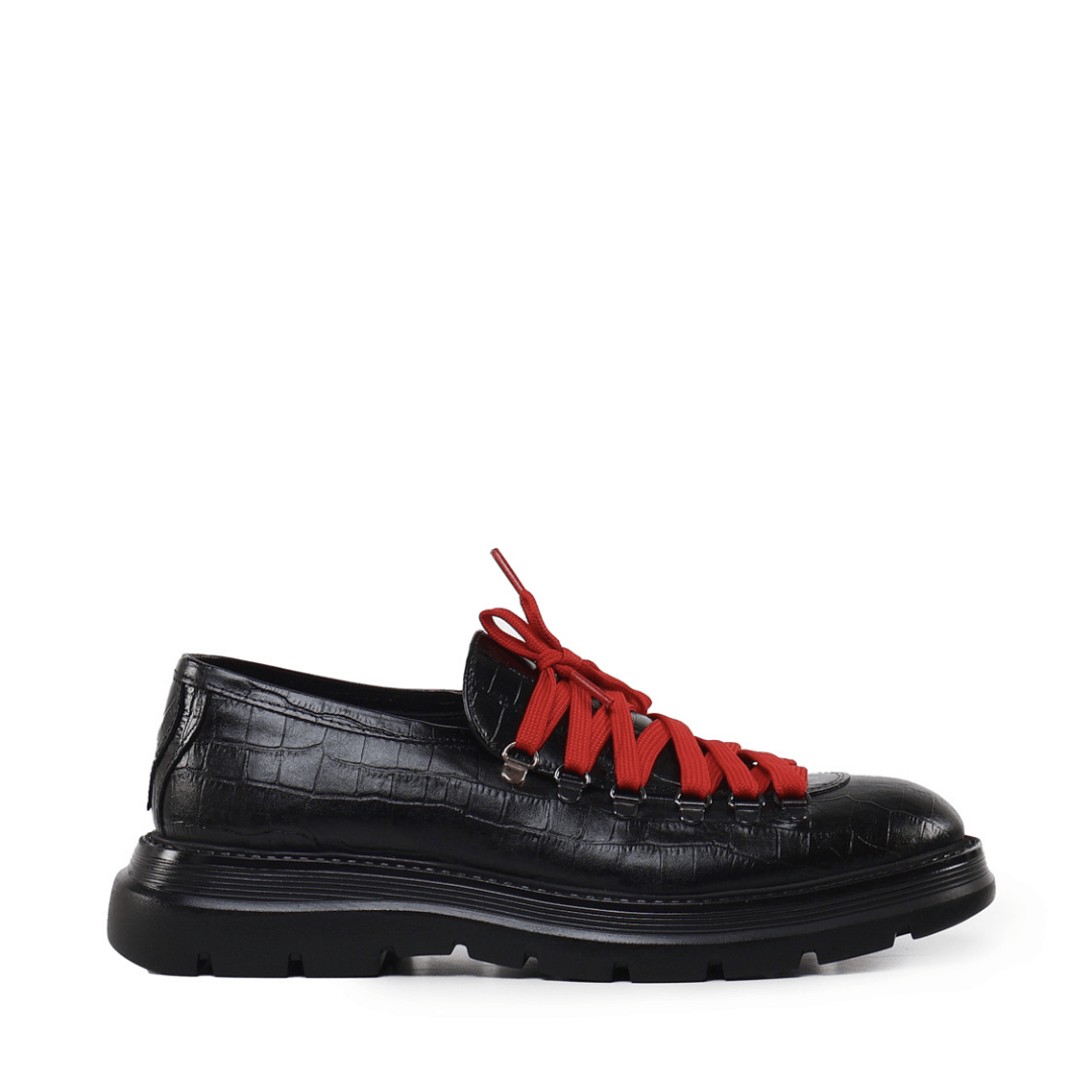 Pyso Mocassins | Black | Leather - Giuliano Galiano | Handcrafted Luxury Sneakers Made In Italy