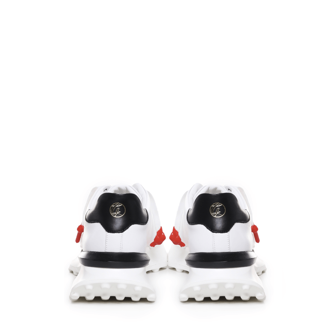 Raptor 1 | White Black - Giuliano Galiano | Handcrafted Luxury Sneakers Made In Italy