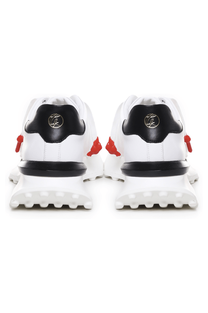Raptor 1 | White Black - Giuliano Galiano | Handcrafted Luxury Sneakers Made In Italy