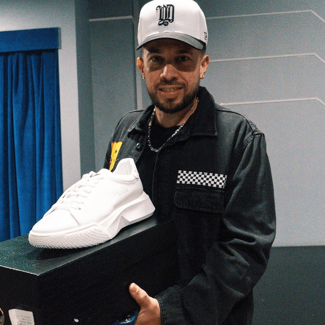 Raptor 1 | White Black - Giuliano Galiano | Handcrafted Luxury Sneakers Made In Italy