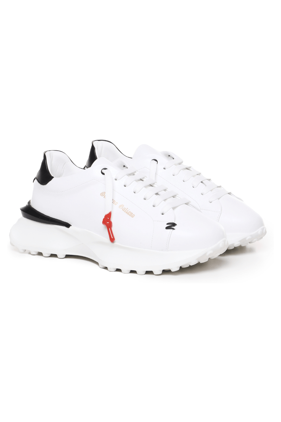 Raptor 1 | White Black - Giuliano Galiano | Handcrafted Luxury Sneakers Made In Italy
