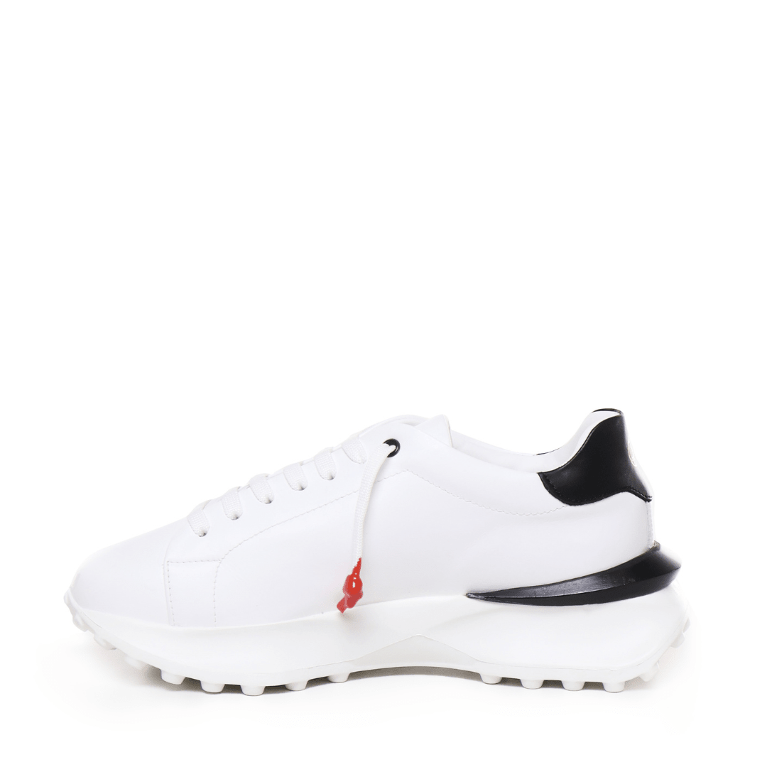 Raptor 1 | White Black - Giuliano Galiano | Handcrafted Luxury Sneakers Made In Italy