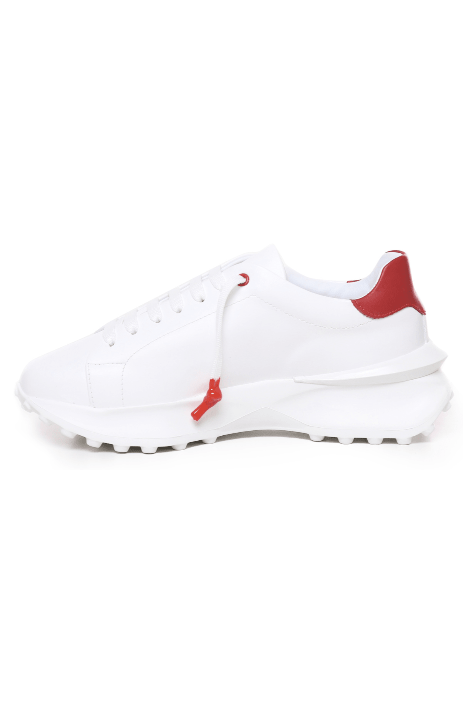 Raptor 1 | White Red - Giuliano Galiano | Handcrafted Luxury Sneakers Made In Italy
