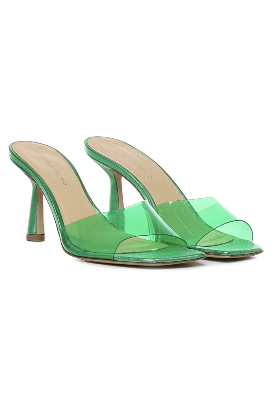 Sandali Rose | Pelle | Green - Giuliano Galiano | Handcrafted Luxury Sneakers Made In Italy