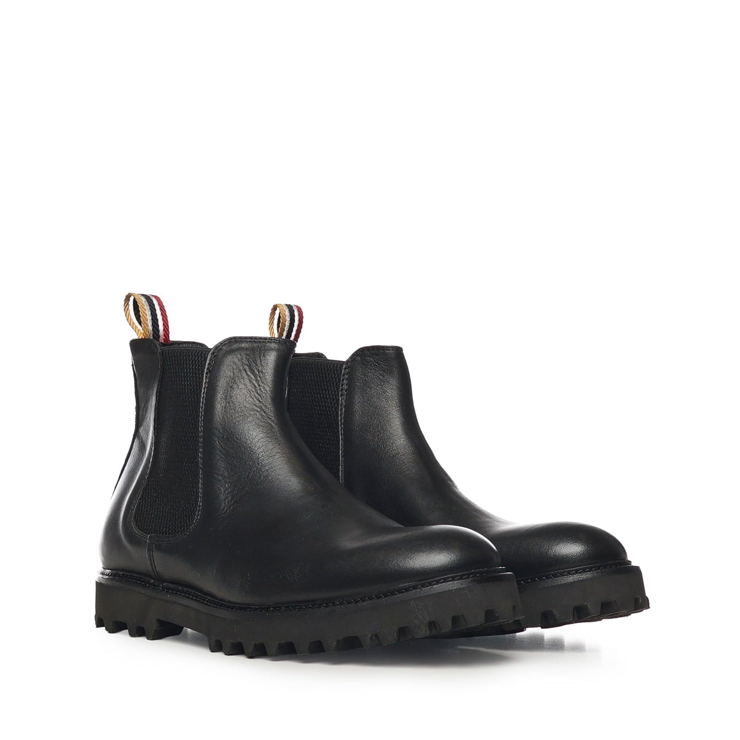 Sergio Ankle Boots | Black - Giuliano Galiano | Handcrafted Luxury Sneakers Made In Italy