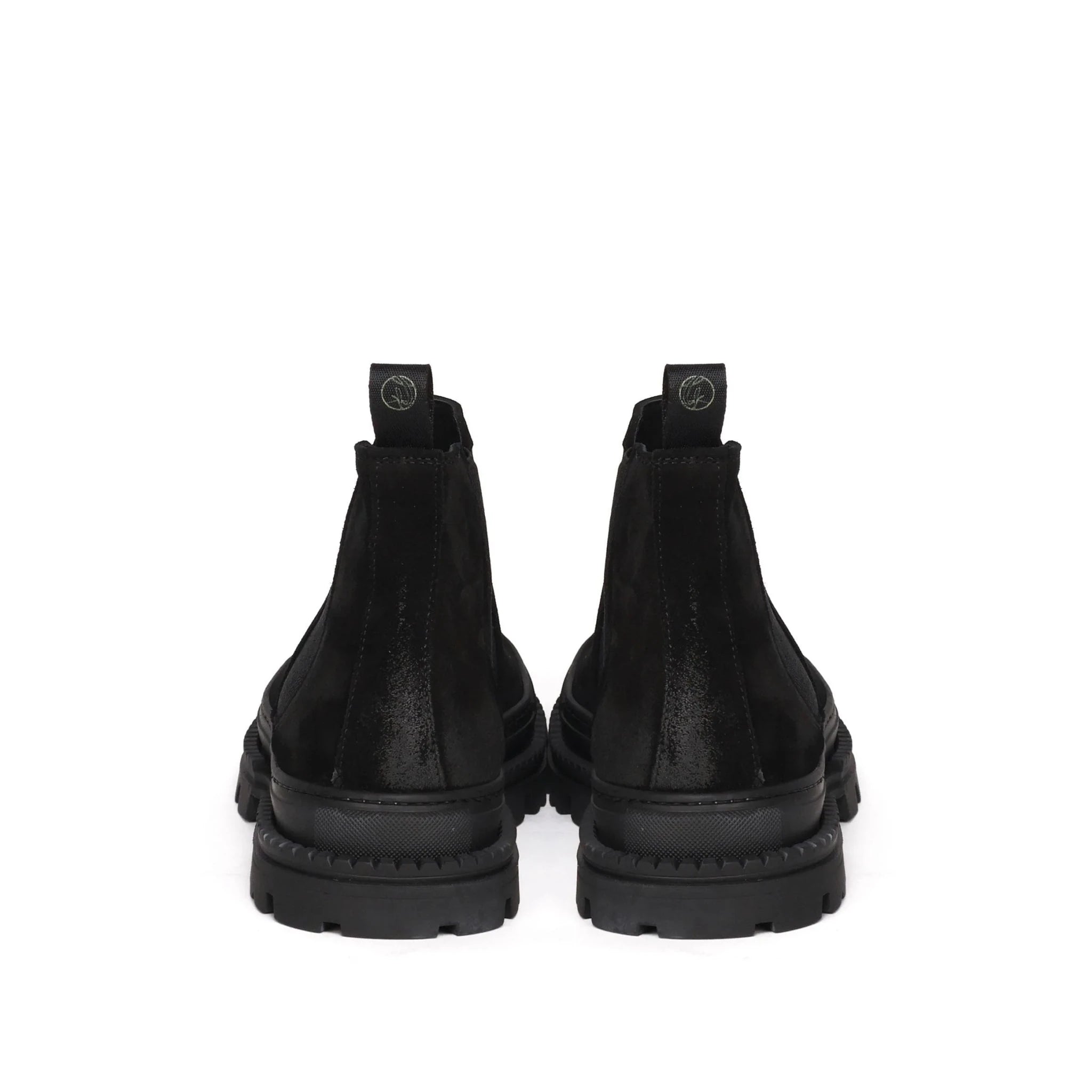 Sergio Ankle Boots | Black | In Suede - Giuliano Galiano | Handcrafted Luxury Sneakers Made In Italy