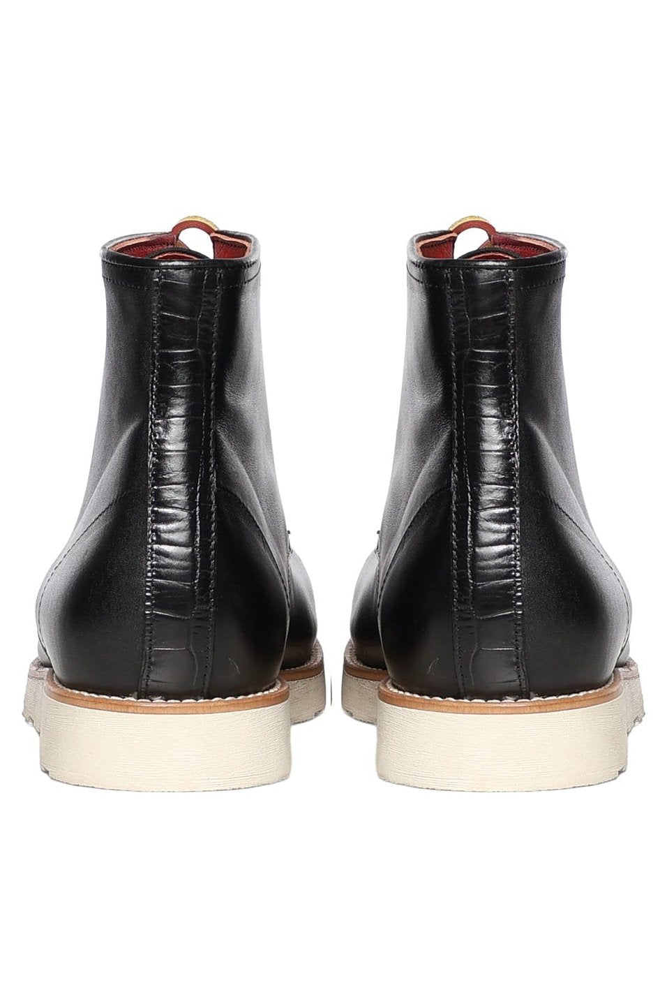 Shark lace - up leather boots - Giuliano Galiano | Handcrafted Luxury Sneakers Made In Italy