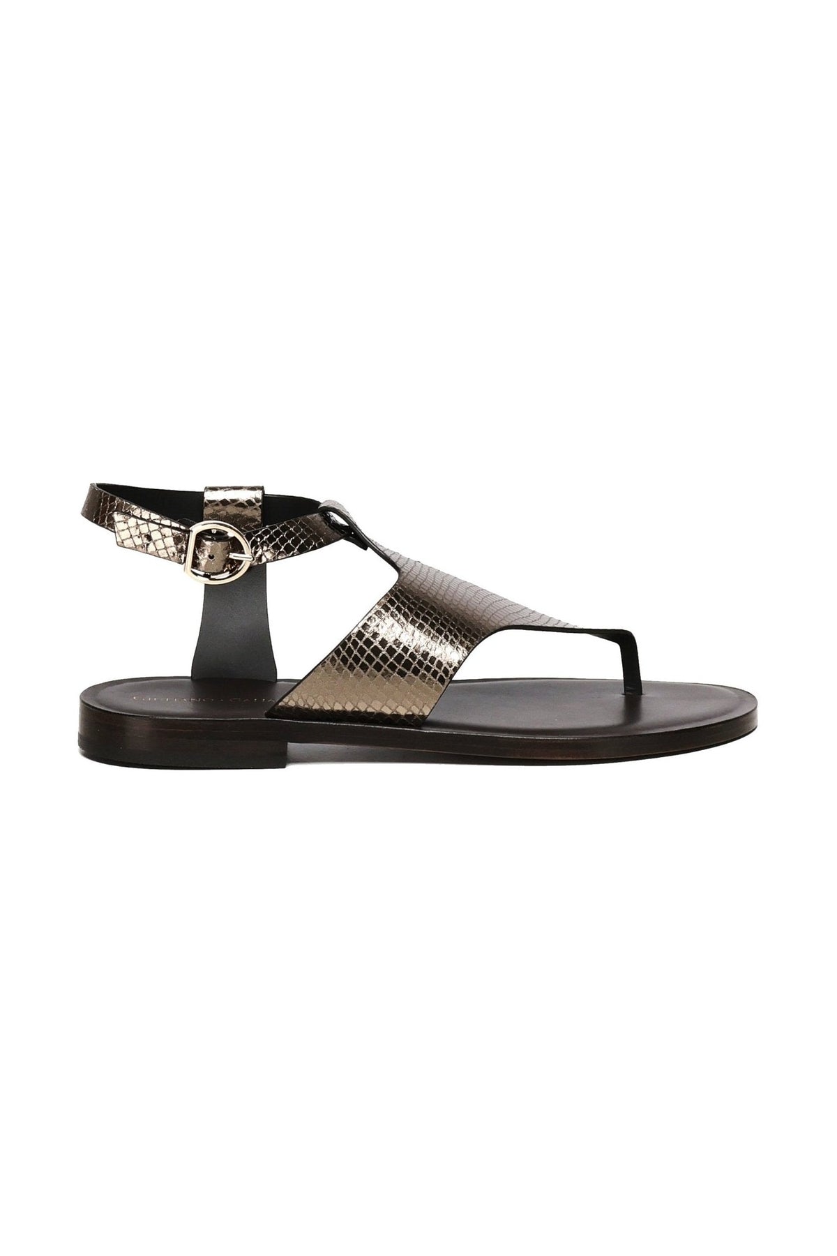 Sissy Sandals | Black - Giuliano Galiano | Handcrafted Luxury Sneakers Made In Italy
