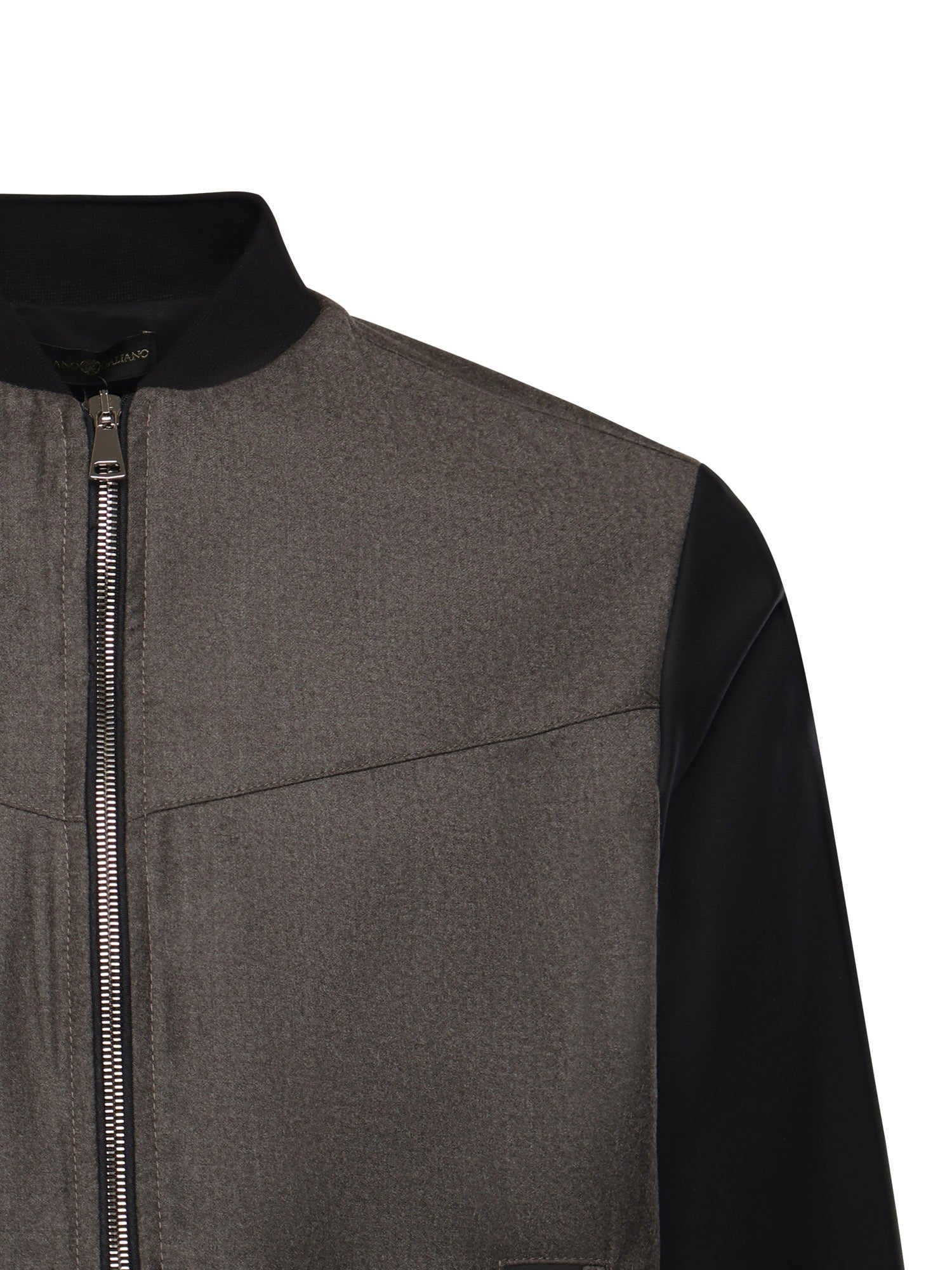 Steve wool bomber jacket - Giuliano Galiano | Handcrafted Luxury Sneakers Made In Italy