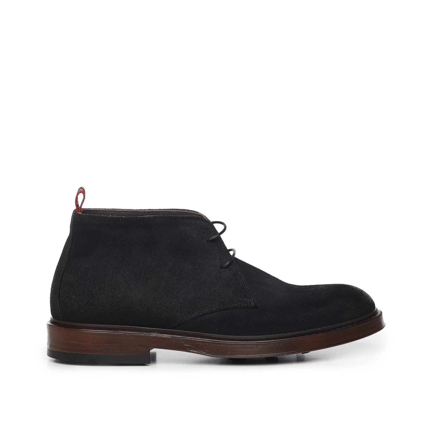 Super lace - ups | Black | Suede - Giuliano Galiano | Handcrafted Luxury Sneakers Made In Italy