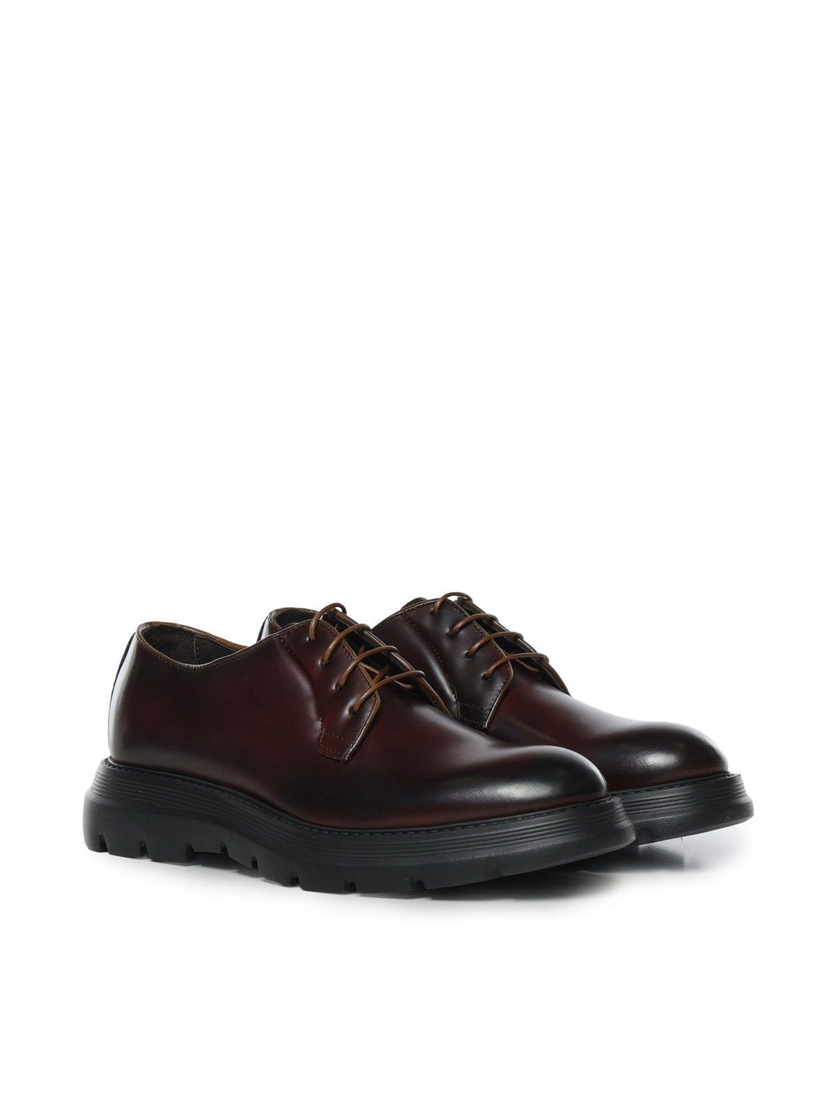 Super lace-ups | Brown | Leather - Giuliano Galiano | Handcrafted Luxury Sneakers Made In Italy