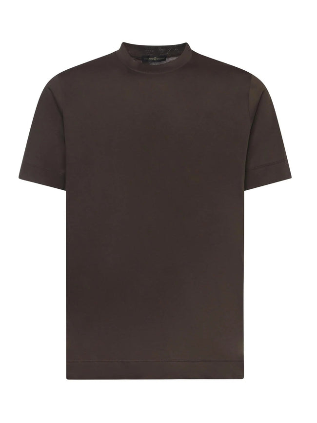 T-Shirt Aigue | Dark Brown | Cotton
