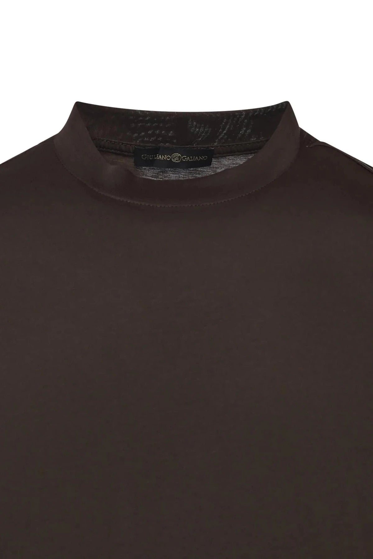 T-Shirt Aigue | Dark Brown | Cotton - Giuliano Galiano | Handcrafted Luxury Sneakers Made In Italy