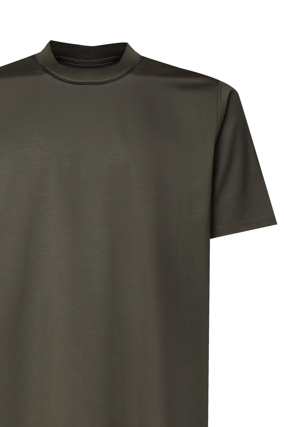 T-Shirt Army green | Cotton Premium - Giuliano Galiano | Handcrafted Luxury Sneakers Made In Italy