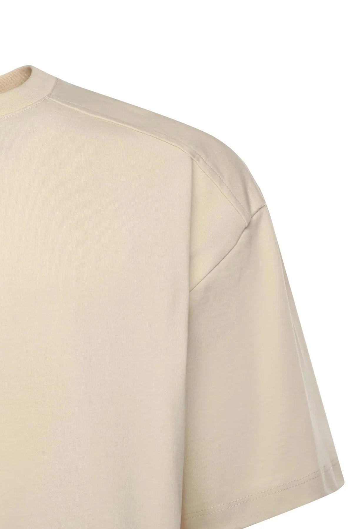 T-Shirt Beige | Cotton - Giuliano Galiano | Handcrafted Luxury Sneakers Made In Italy