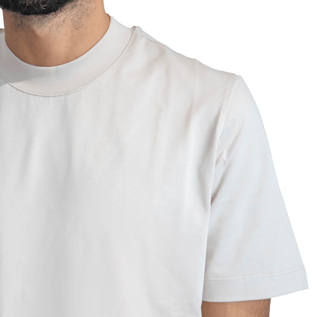 T-Shirt Beige | Cotton Premium - Giuliano Galiano | Handcrafted Luxury Sneakers Made In Italy