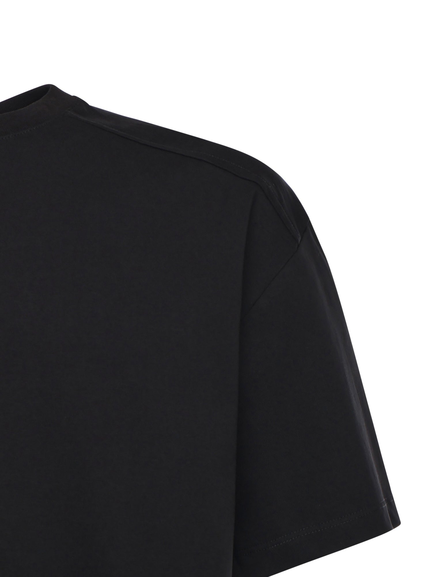 T-Shirt Black | Cotton - Giuliano Galiano | Handcrafted Luxury Sneakers Made In Italy