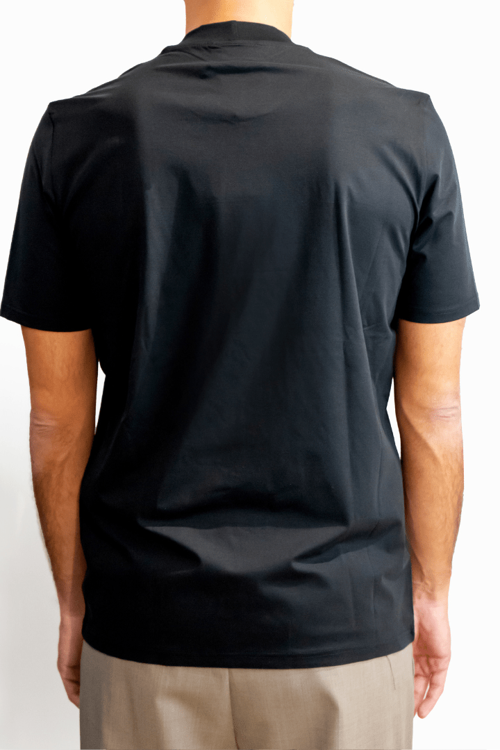T-Shirt Black | Cotton Premium - Giuliano Galiano | Handcrafted Luxury Sneakers Made In Italy